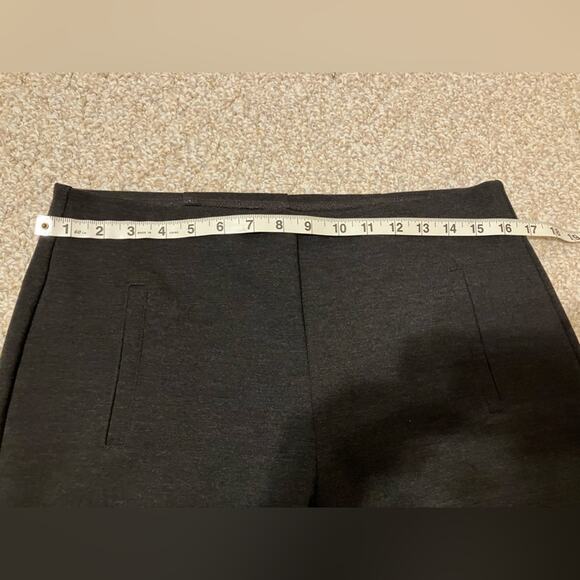 Chico’s Juliet Straight Leg Pant‎ Grey Womens size 6 Tall classic Career Pull-on - Picture 11 of 13